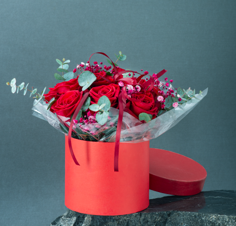 BOMBONERA DE ROSAS